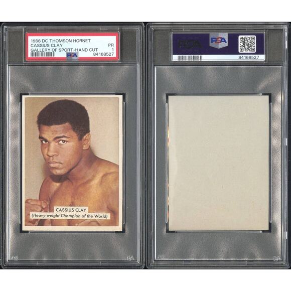 1966 DC Thompson Hornet Cassius Clay PSA Boxing Muhammad Ali Greatest Champ - Picture 2 of 4